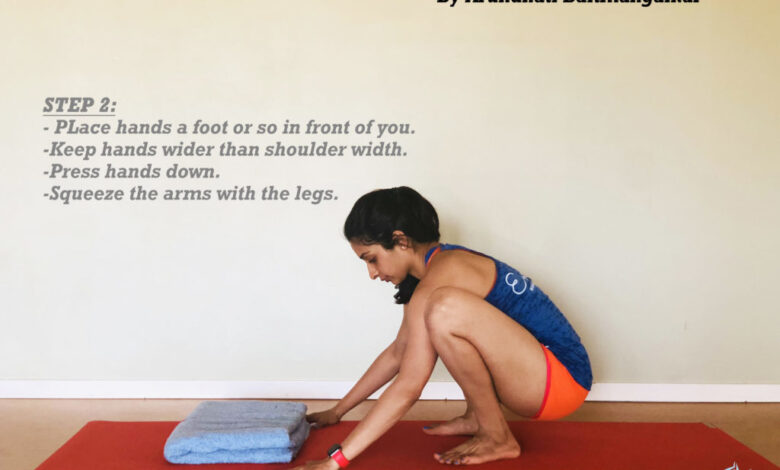 Beginners guide – Bakasana – Aham Yoga Blog