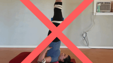 Yoga poses to avoid during Menstruation