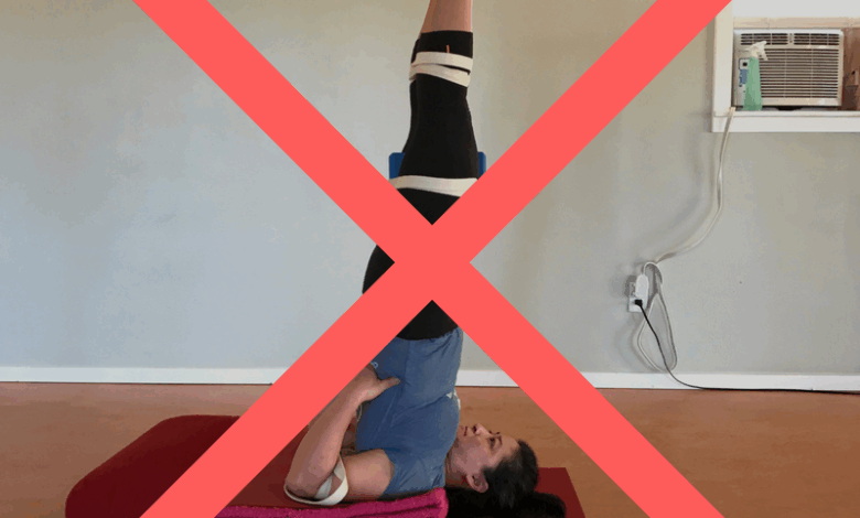 Yoga poses to avoid during Menstruation Yoga poses to avoid during Menstruation